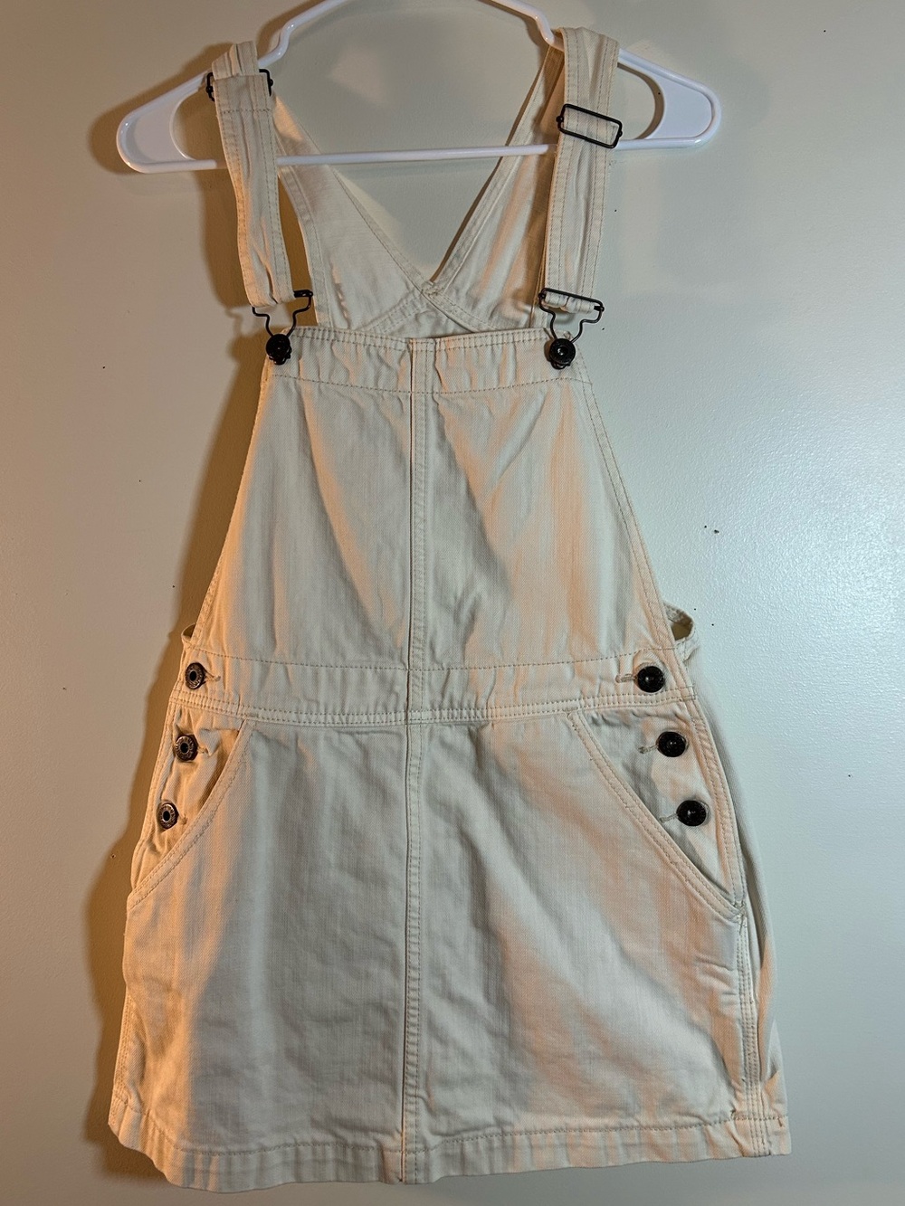 Free People Off-White Denim dress